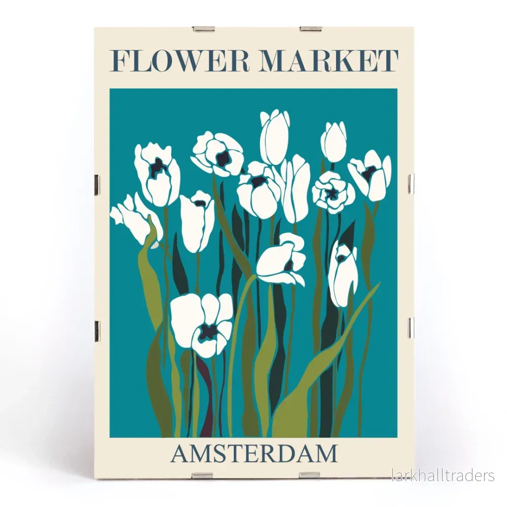 Blomstermarknad Amsterdam 2 Poster - Bild 3
