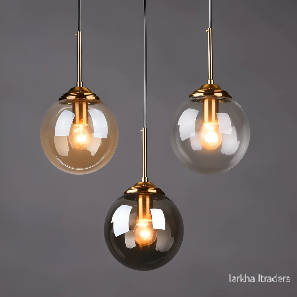 GlasLyra – Nordisk Pendellampa i Glas med LED-belysning GlasLyra – Nordisk Pendellampa i Glas med LED-belysning