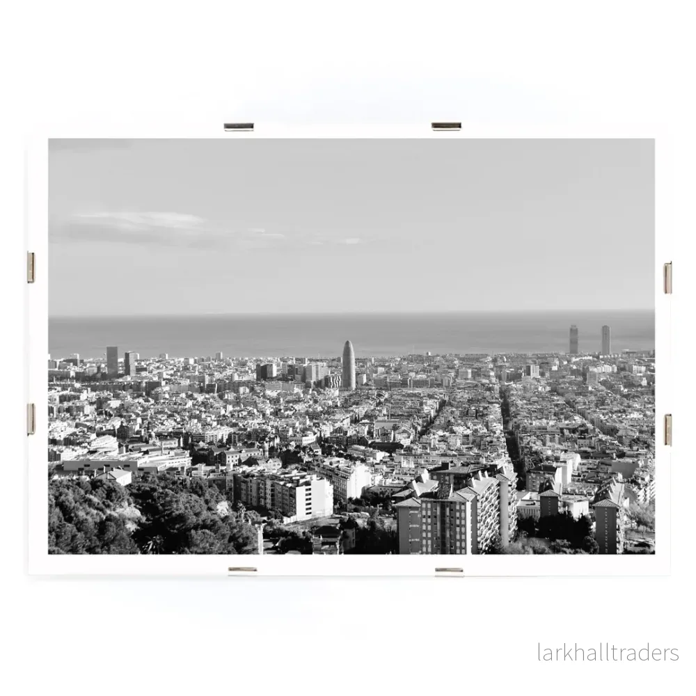 Vy över Barcelona Poster - Bild 3