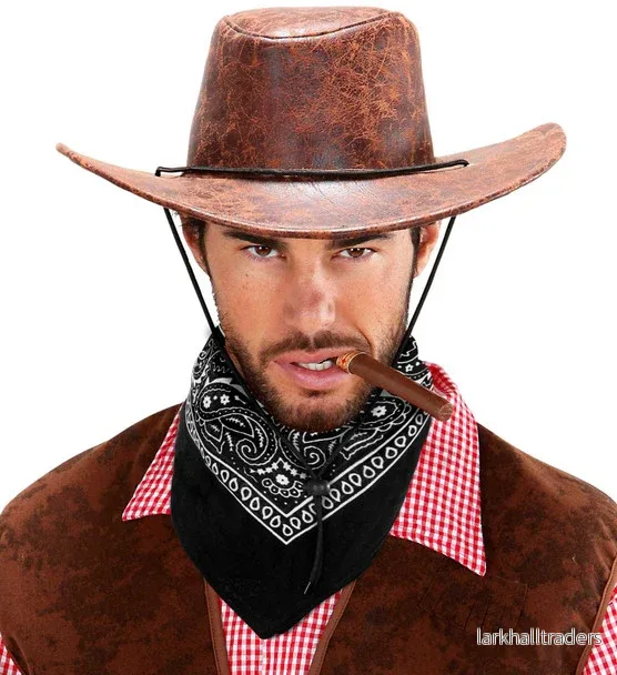 Bandana, svart 55x55 cm - Bild 3