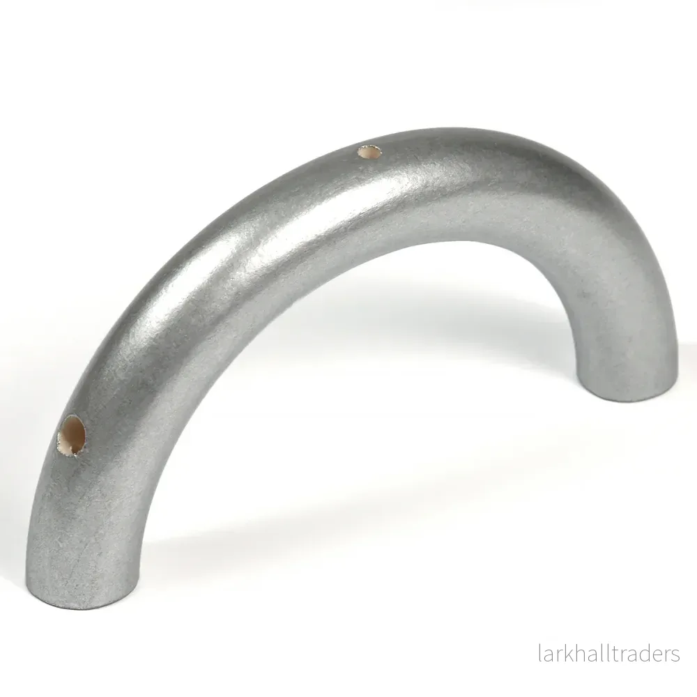 Halvring i trä, silver Halvring i trä, silver