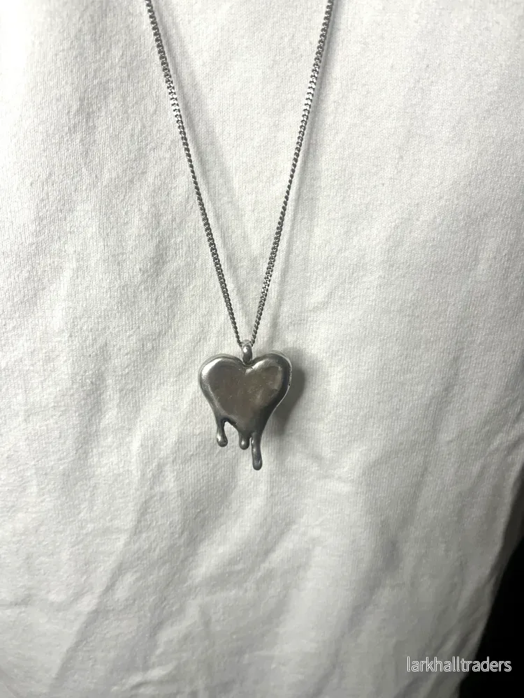 Melt my heart silverhalsband - Bild 3