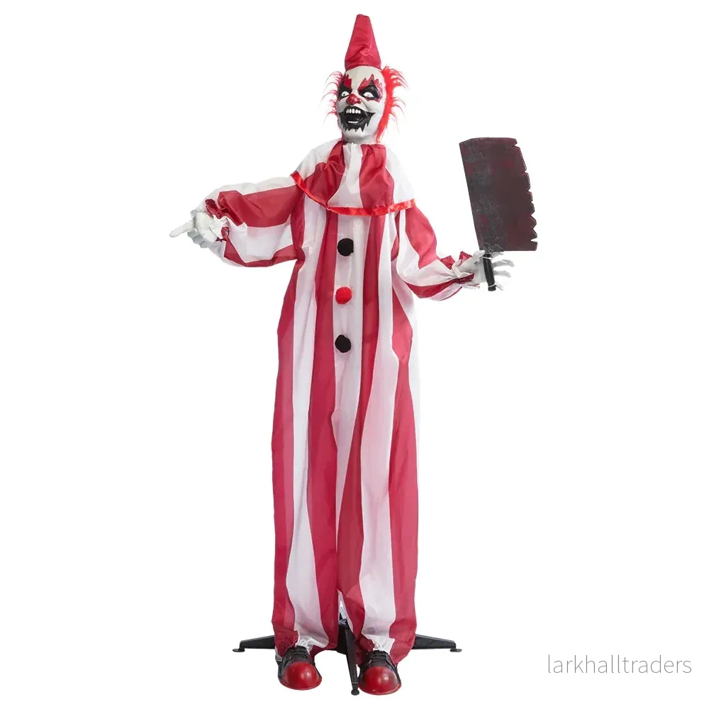 Prop animerad, clown chuckles 170 cm - Bild 3
