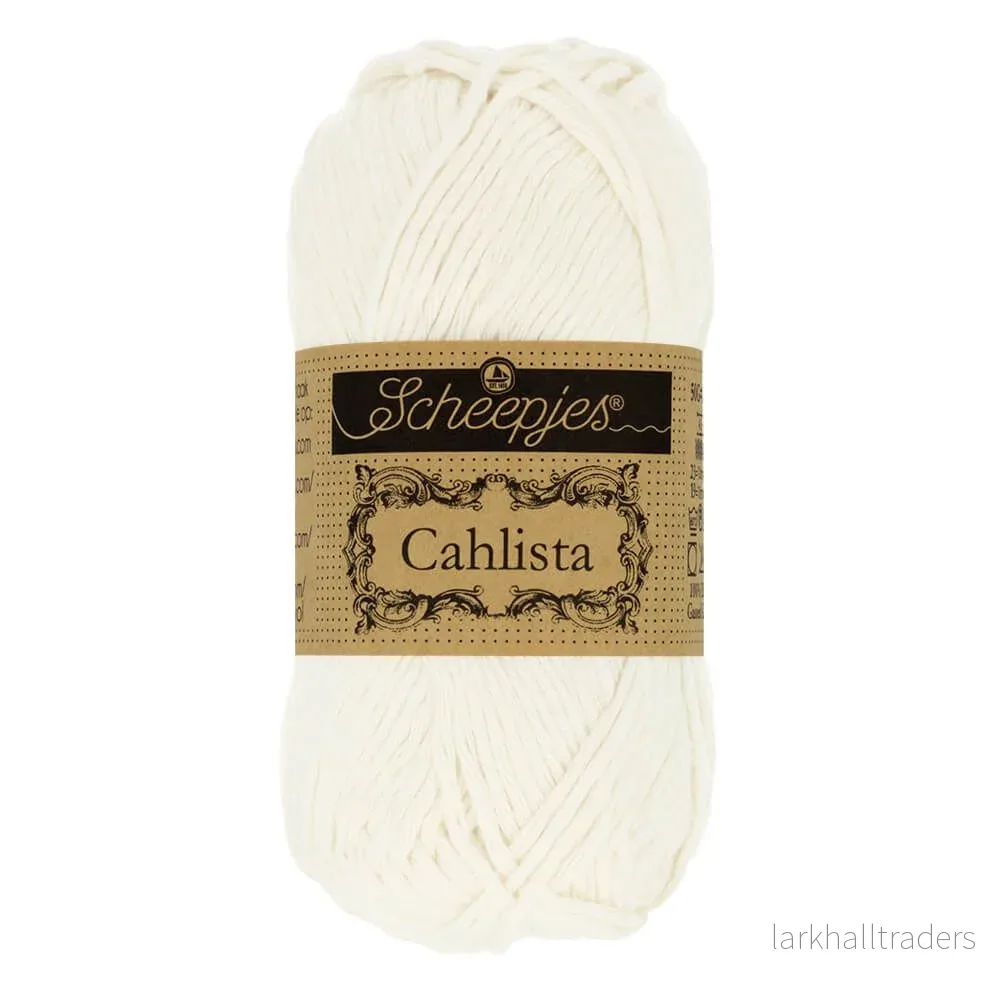 Scheepjes Cahlista 50g – 105 Bridal White Scheepjes Cahlista 50g – 105 Bridal White