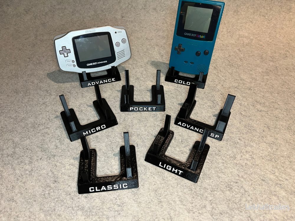 Ställ-uppsättning för alla Game Boy-modeller (7 ställ) - Bild 2