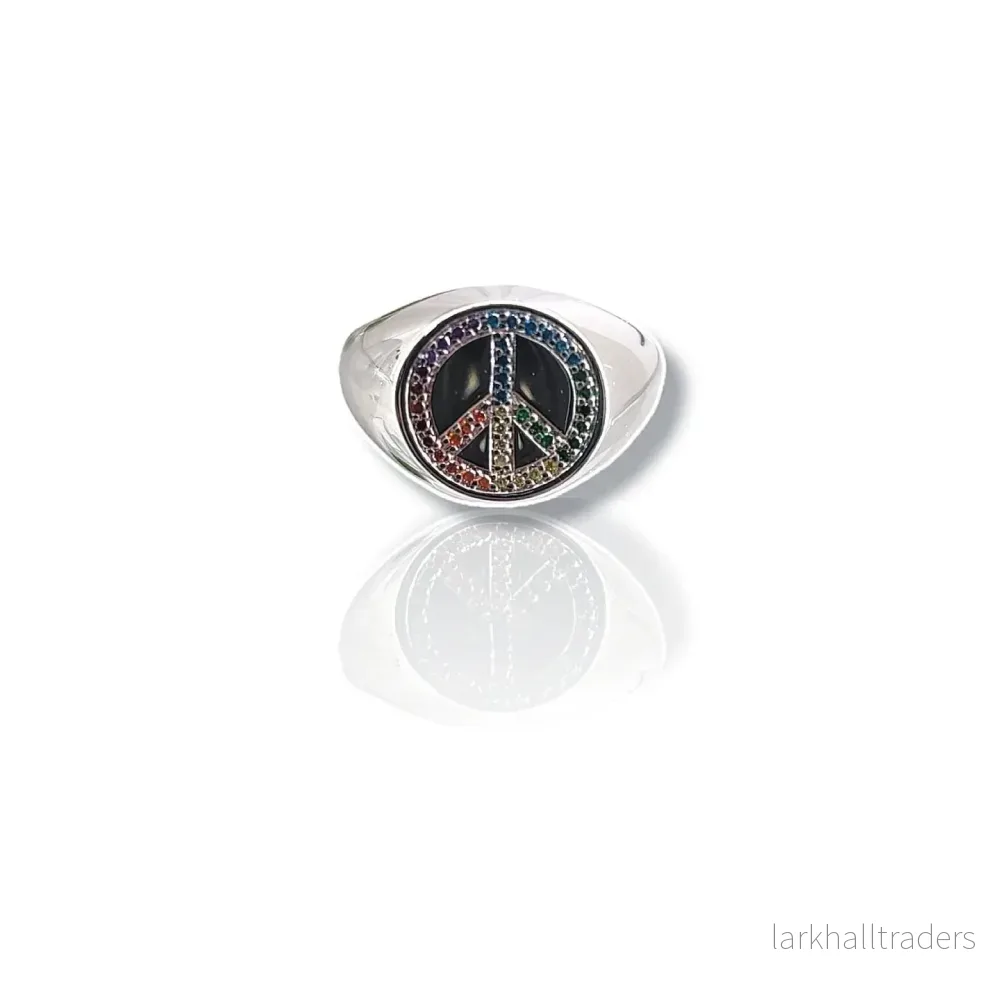 Peace & Love Ring