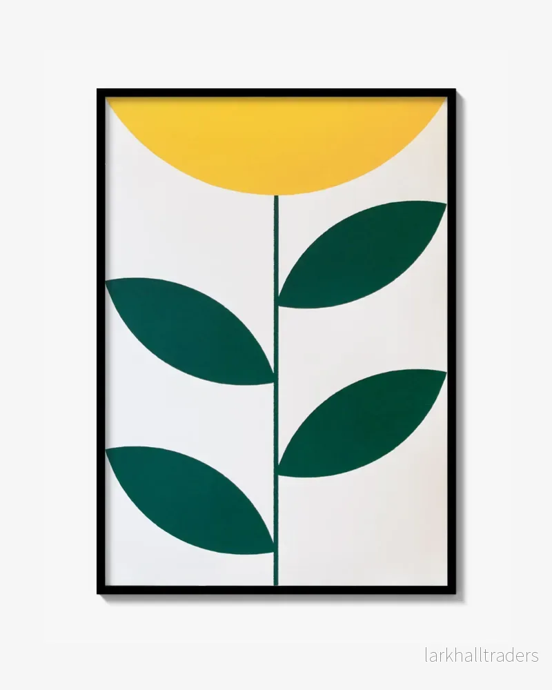Flower, Screen Print Flower, Screen Print