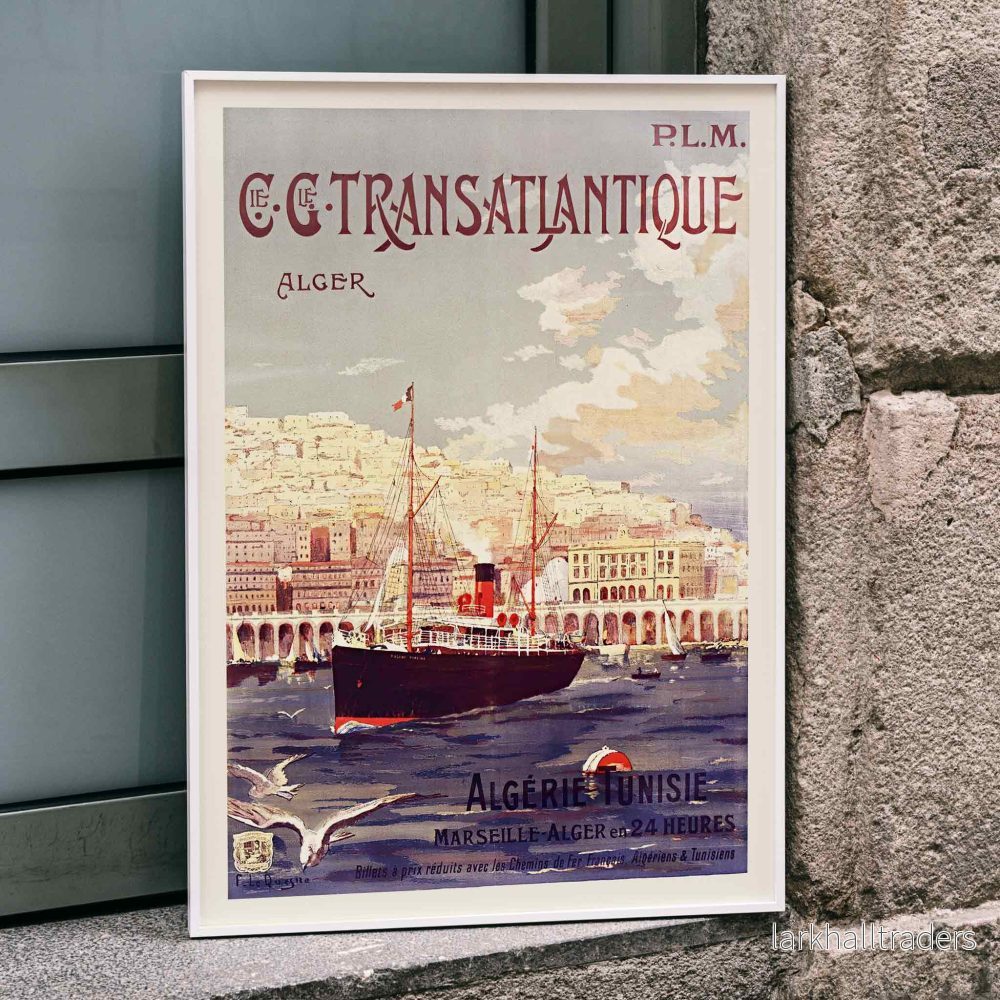Cie.Cle Transatlantique Poster