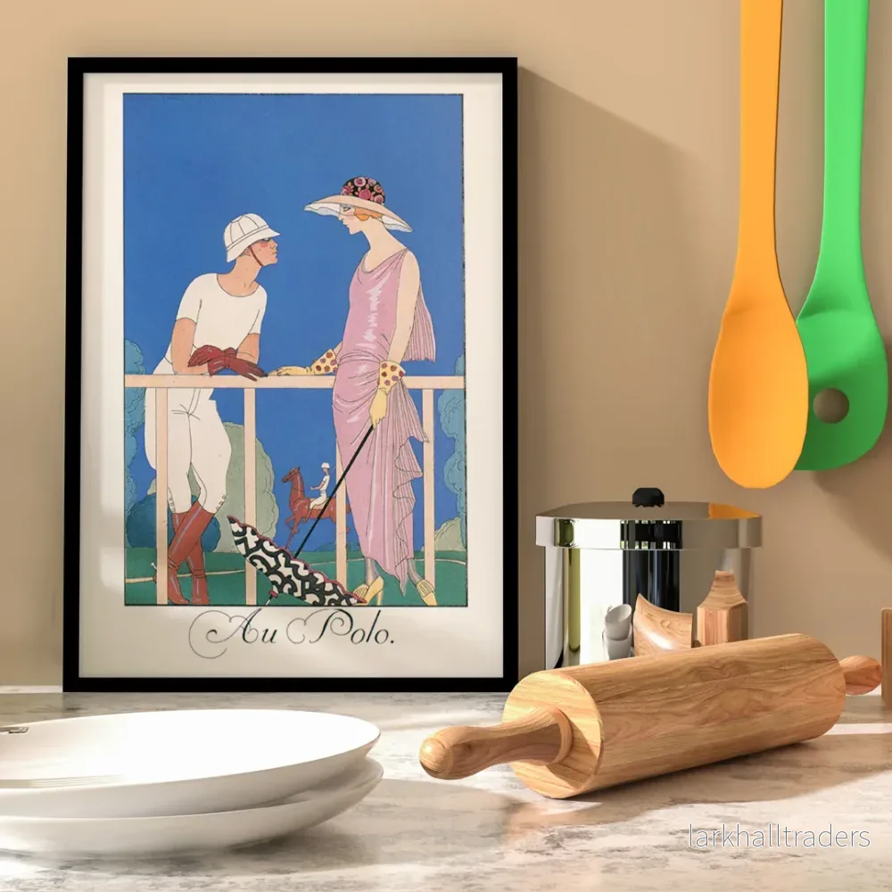 Au Polo Poster