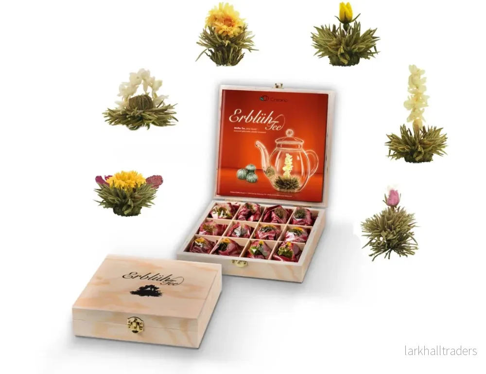 Creano Blooming Tea - Vit teblomma i presentask - Bild 2
