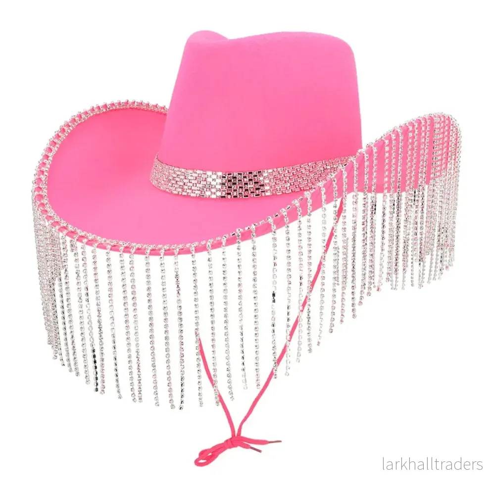 Cowboyhatt, showgirl rosa Cowboyhatt, showgirl rosa