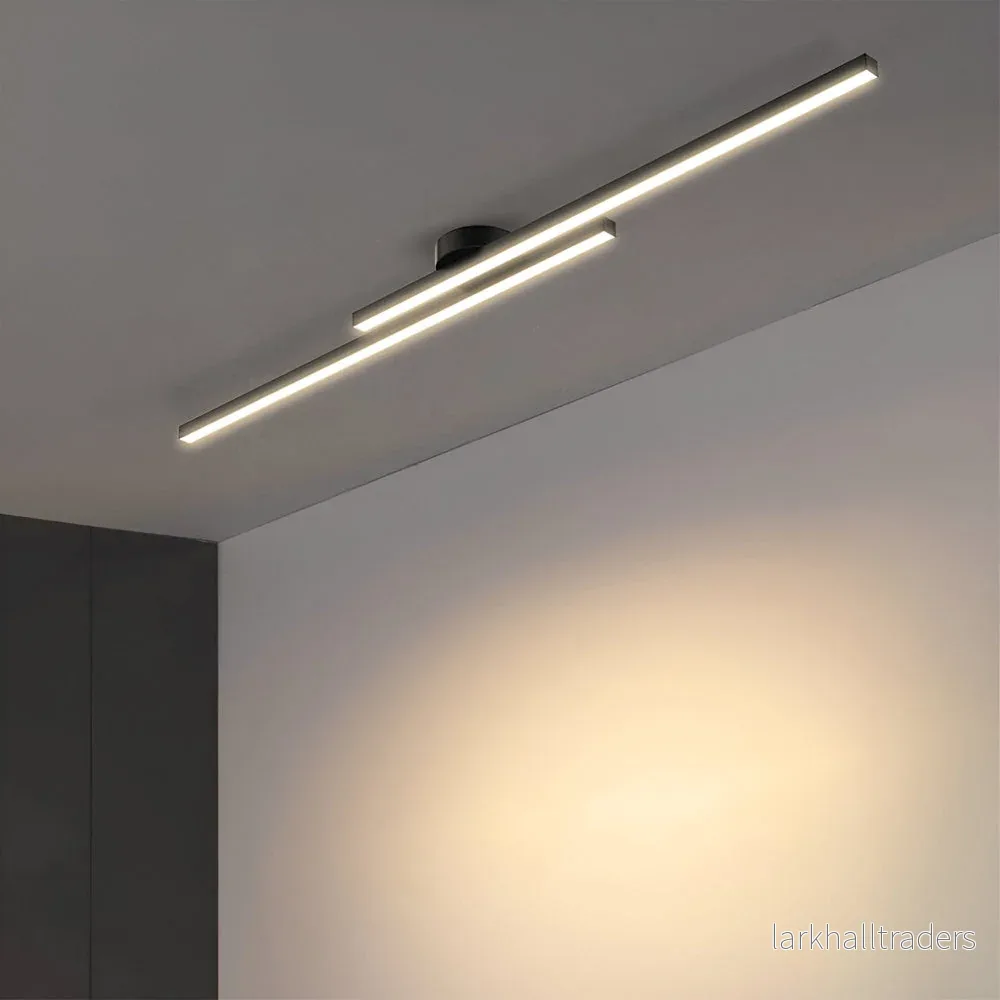Alureon – Modern Semi Flush LED Taklampa i Aluminium - Bild 3
