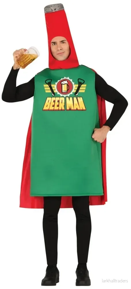 Dräkt, beerman flaska one size Dräkt, beerman flaska one size