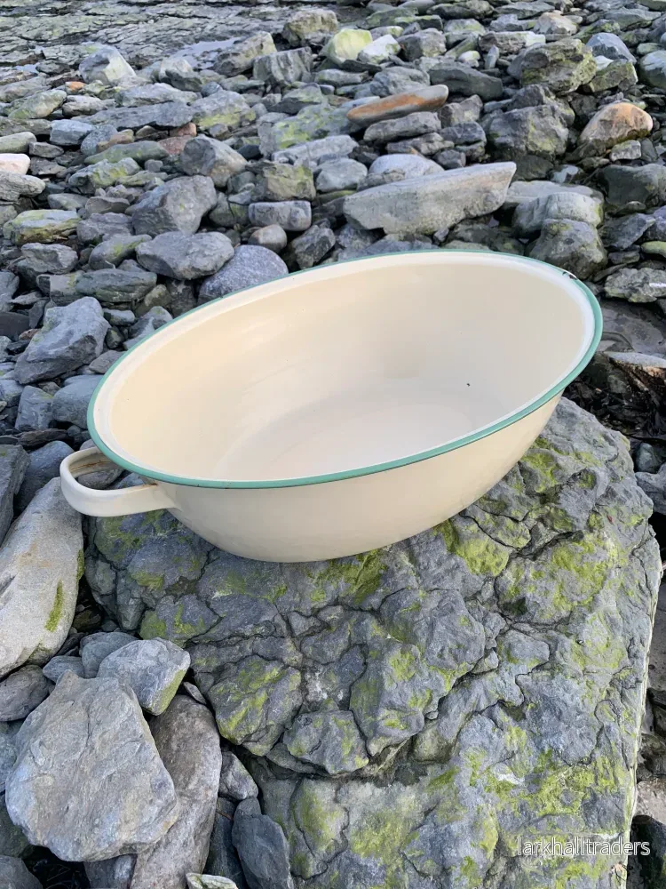 Emaljbadkar från Kockums