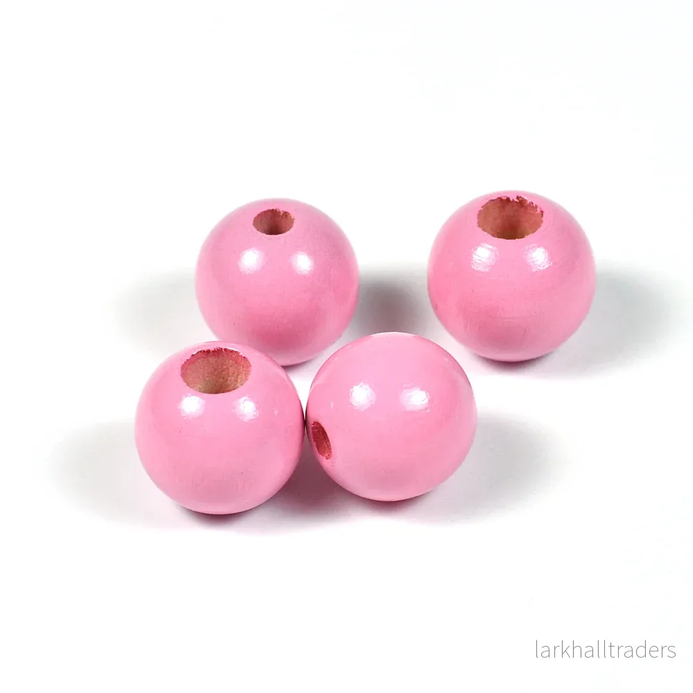 Säkerhetspärlor, 12mm, rosa, 6st Säkerhetspärlor, 12mm, rosa, 6st