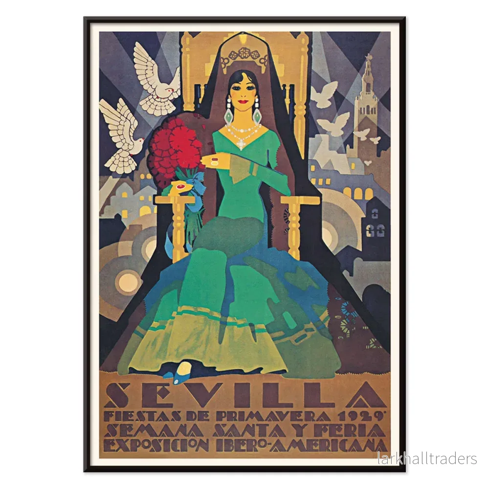 Sevilla Fiestas de Primavera Poster - Bild 2