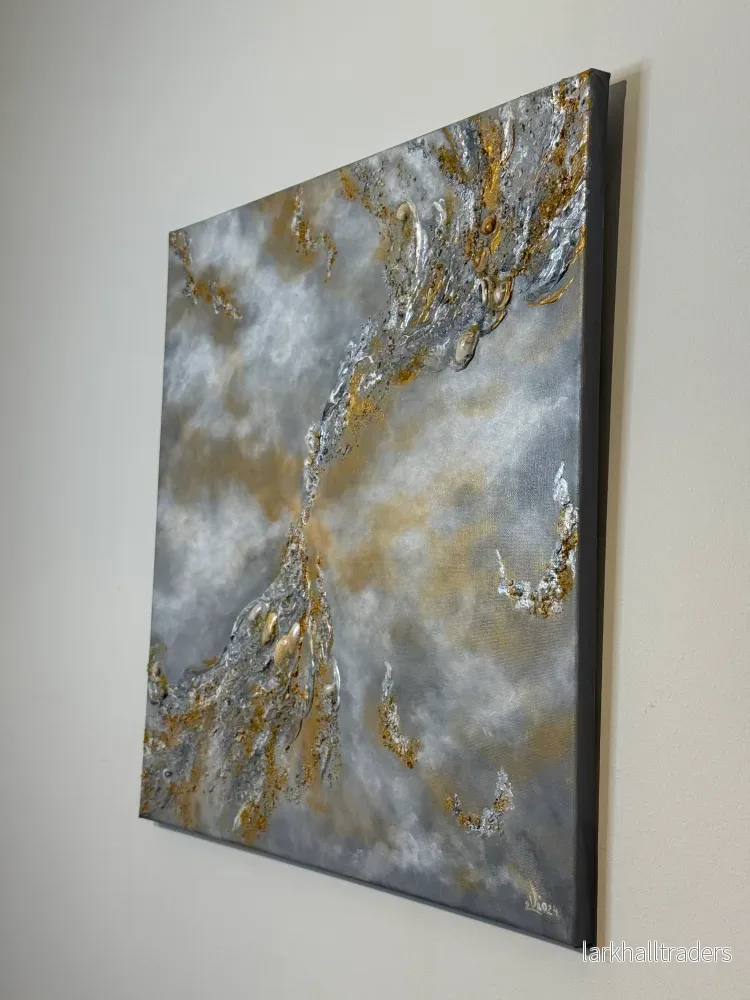In the Depths of the Sky - Original Konstverk i blandteknik - Bild 3