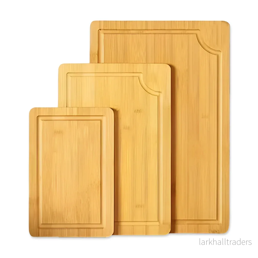 BambooCraft – 3-delat Skärbrädeset i Naturlig Bambu för Kött, Grönsaker & Frukt BambooCraft – 3-delat Skärbrädeset i Naturlig Bambu för Kött, Grönsaker & Frukt