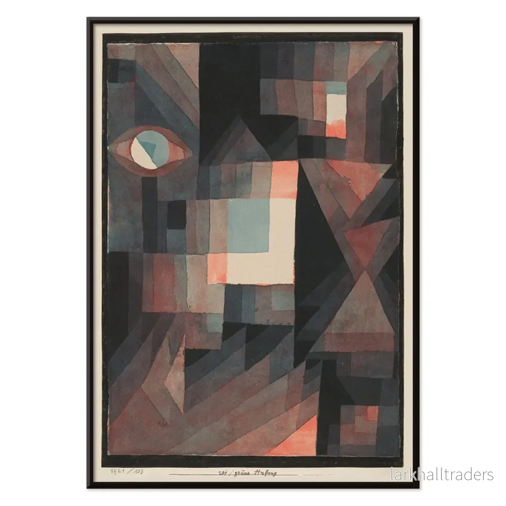 Röd och grön gradation Poster - Bild 2