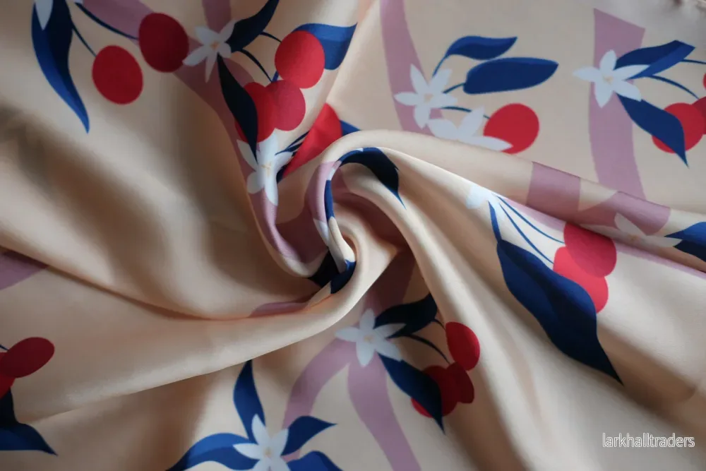 Scarf - Cherry tree (Gul) - Bild 2