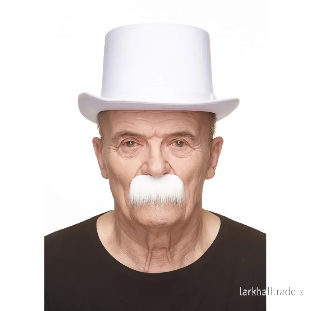 Mustasch, professor vit - Bild 2