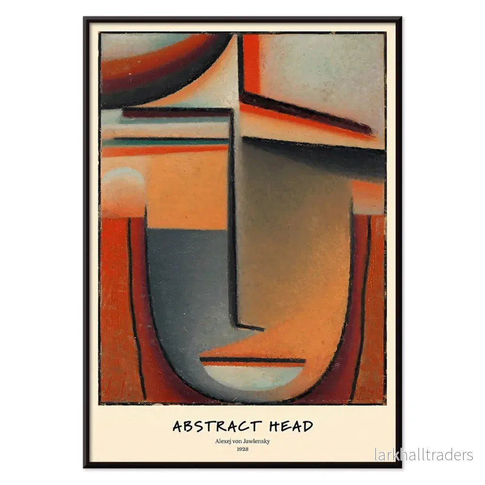 Abstrakt huvud Poster - Bild 2