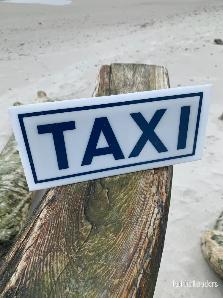 Upplyst skylt – Taxi Upplyst skylt – Taxi
