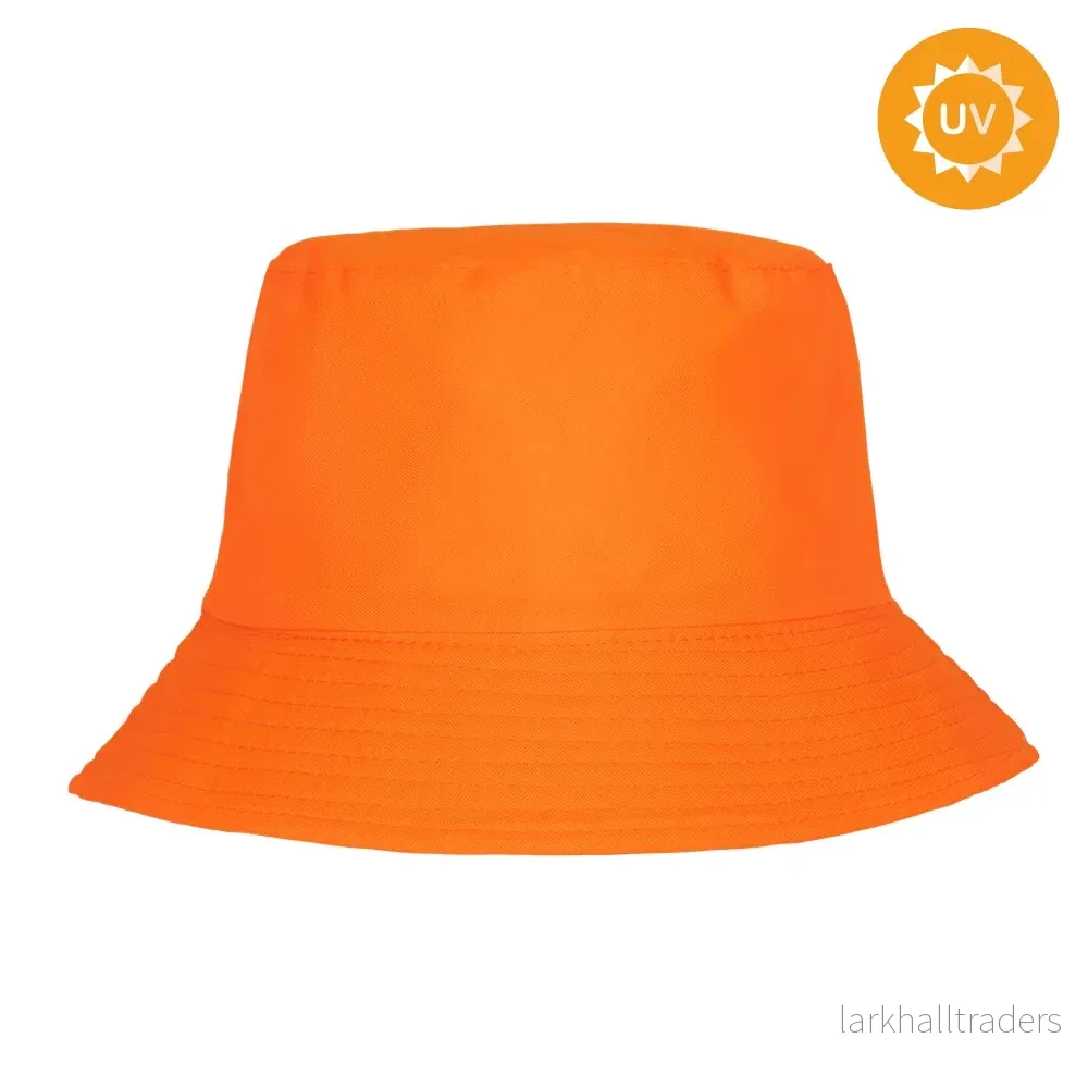 Bucket hat, neon orange - Bild 3