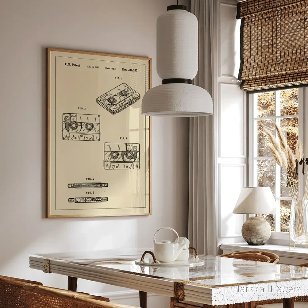 Kassettpatent Poster