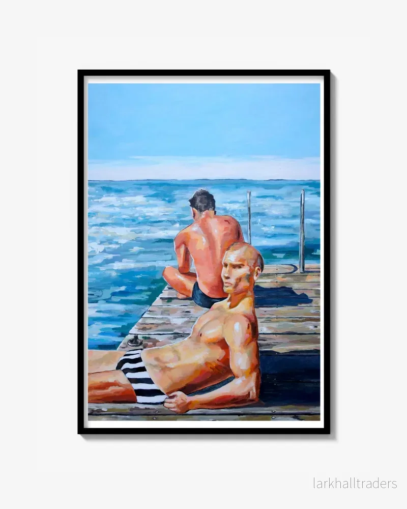 Jetty Dudes Poster