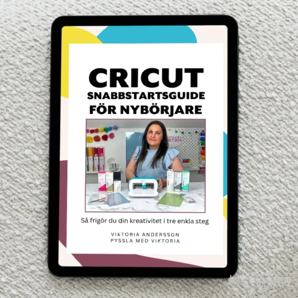 Cricut Snabbstartsguide för Nybörjare