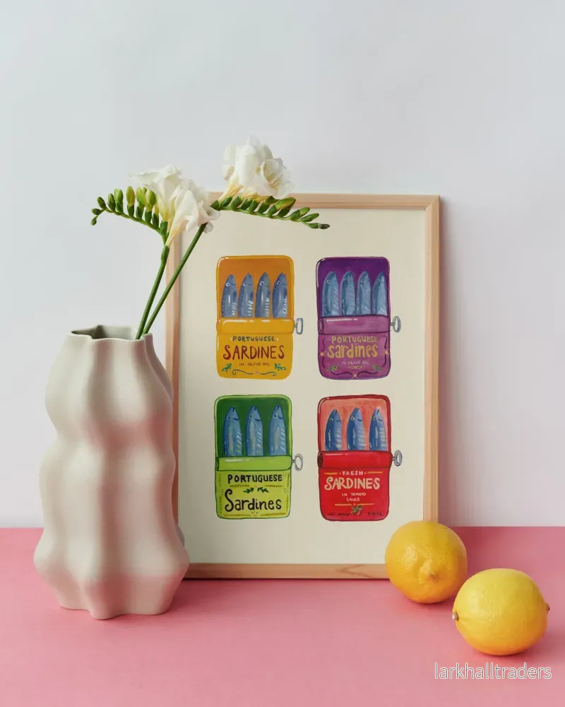 Four Sardines Poster - Bild 2