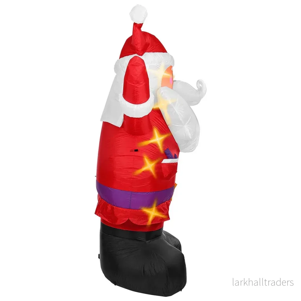 Uppblåsbar props, tomte 300 cm - Bild 3
