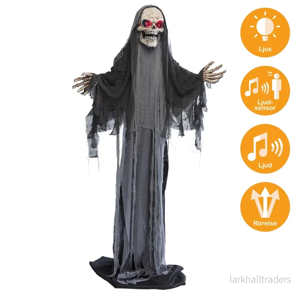 Prop animerad, growing reaper pop-up 180 -215 cm Prop animerad, growing reaper pop-up 180 -215 cm