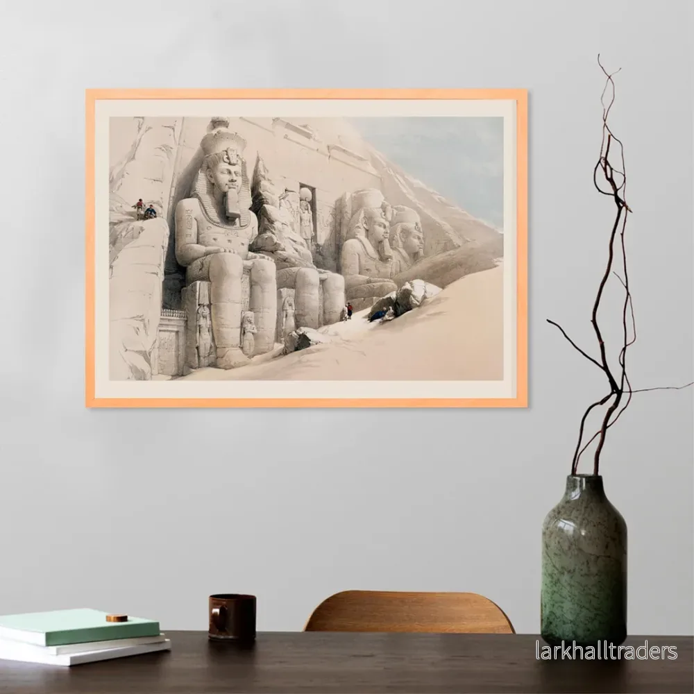 Det stora templet i Abu Simbel Poster