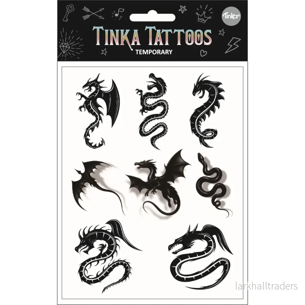 TATUERING DRAKAR TINKA TATTOO TATUERING DRAKAR TINKA TATTOO