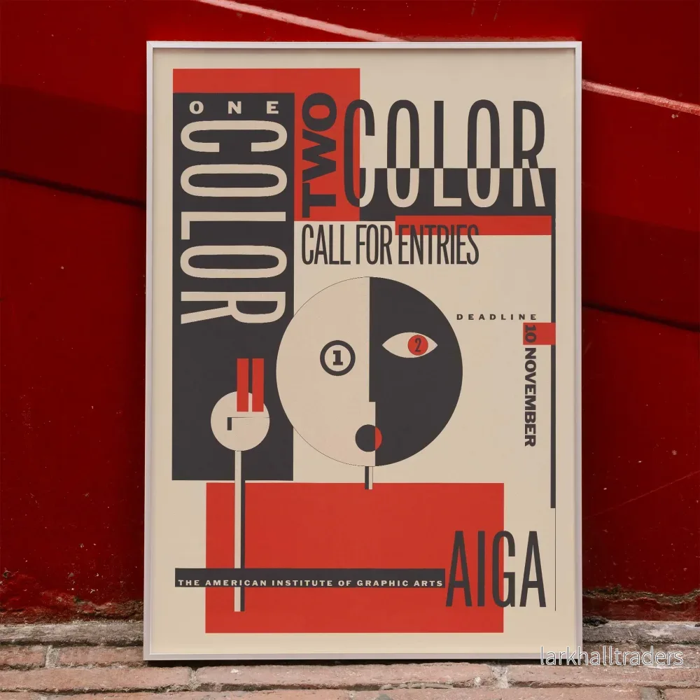 Enfärgad Poster