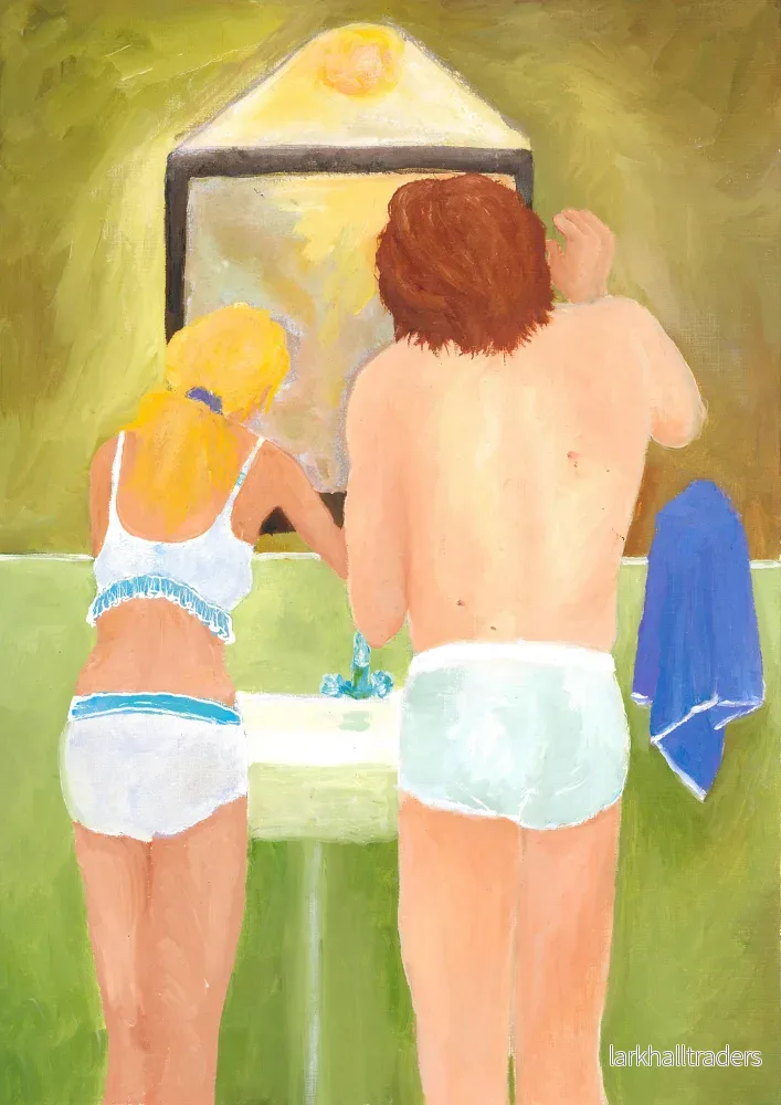 Brushing Our Teeth in Silence Print - Bild 3