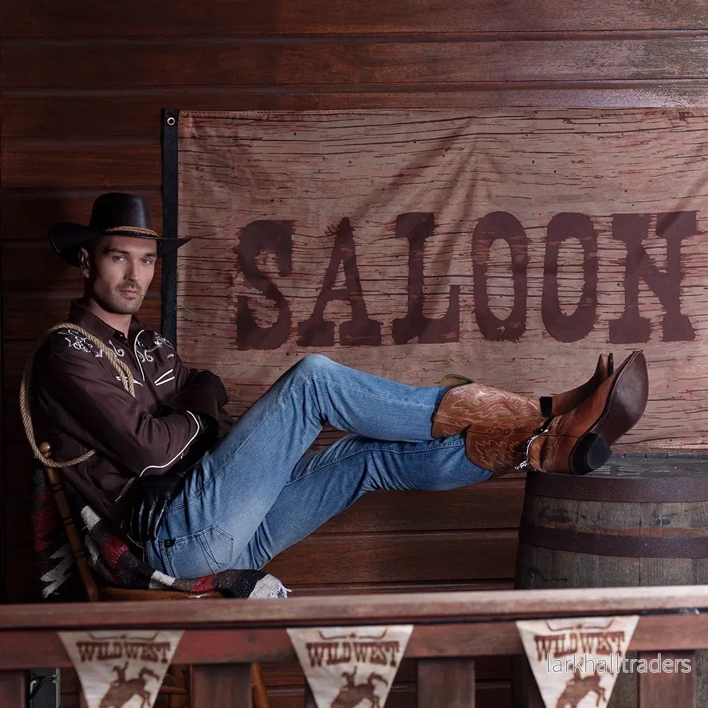 Banner, wild west 90x150 cm - Bild 3