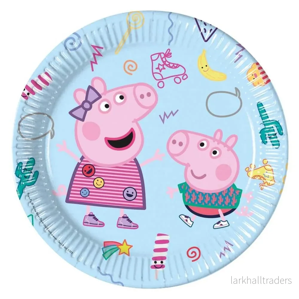 Tallrikar, Greta gris 23 cm 8 st