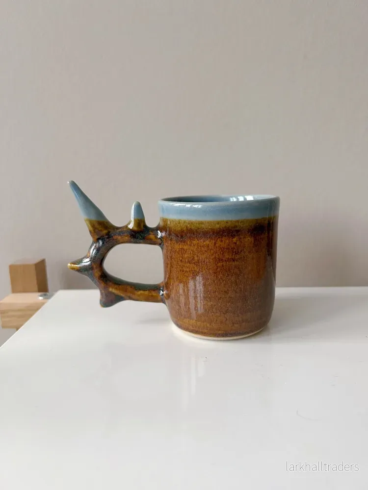 Spiky Cup - Guldbrun & Himmelsblå - Bild 3