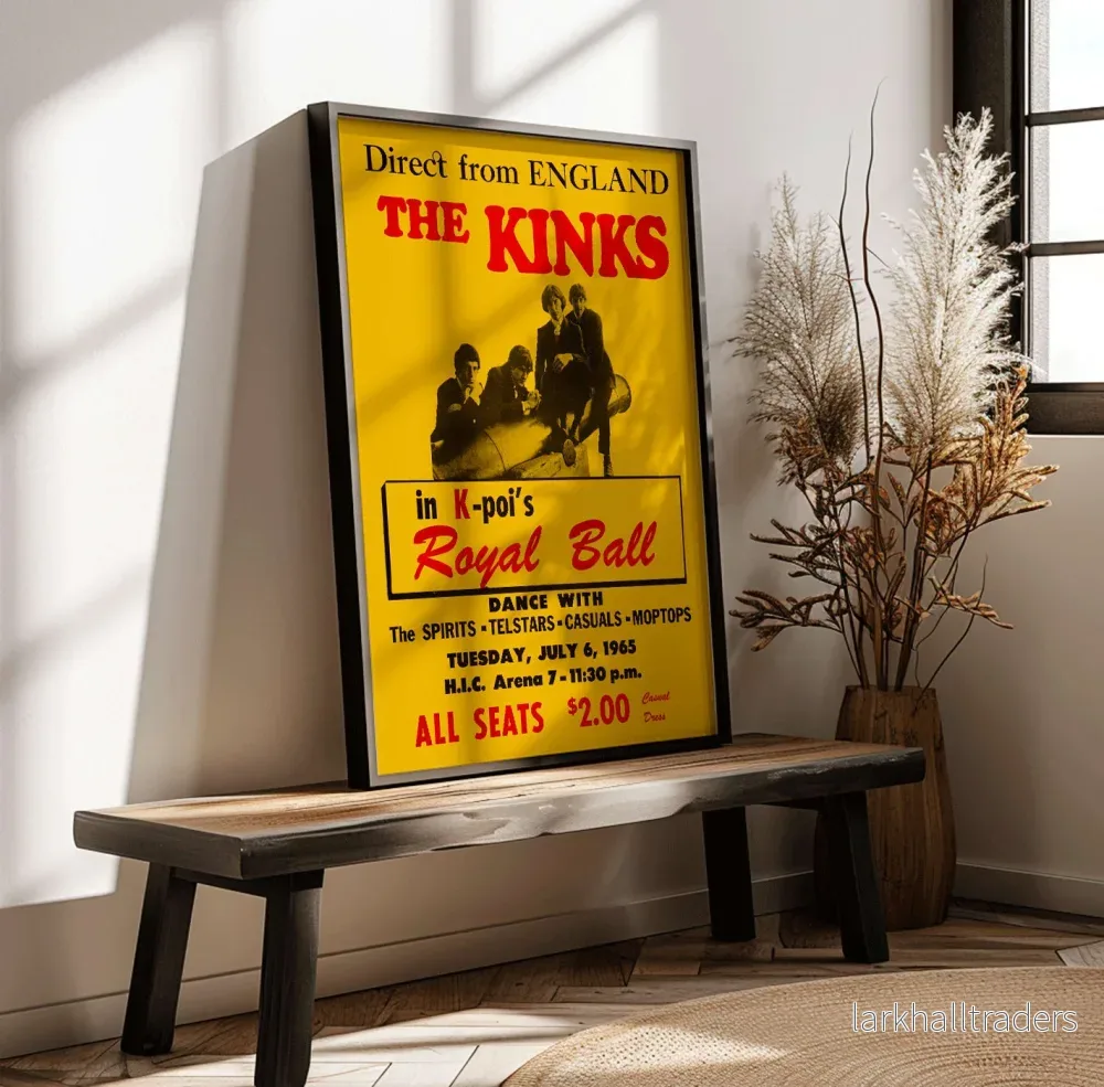 The Kinks i Honolulu Poster - Bild 3