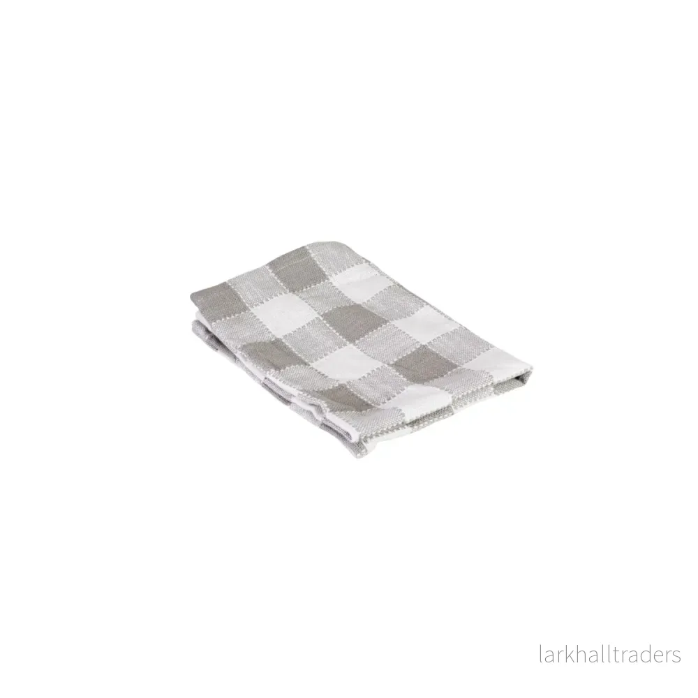 Kökshandduk Ida Ruta Beige/Vit