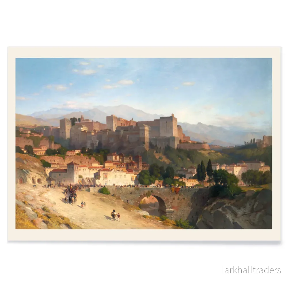 Kullen vid Alhambra Poster - Bild 2
