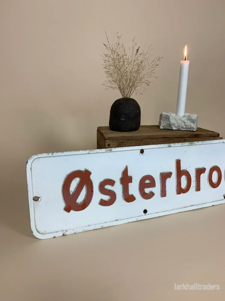 Vägskylt - Østerbrogade - Bild 3