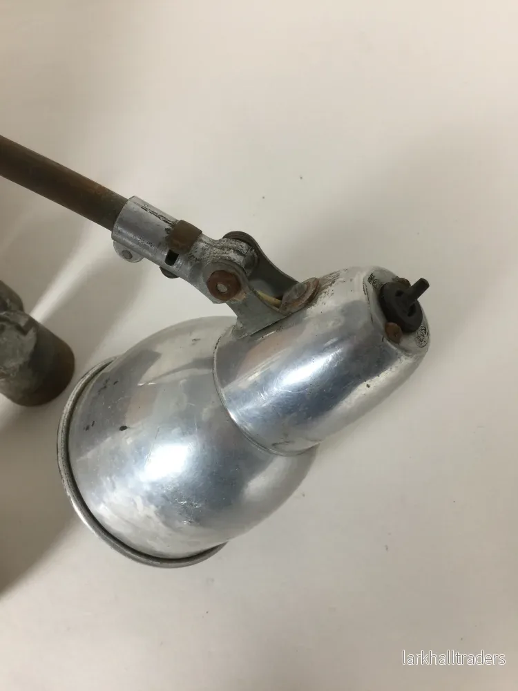 Fin och sällsynt tysk arkitektlampa eller vägglampa - Bild 3