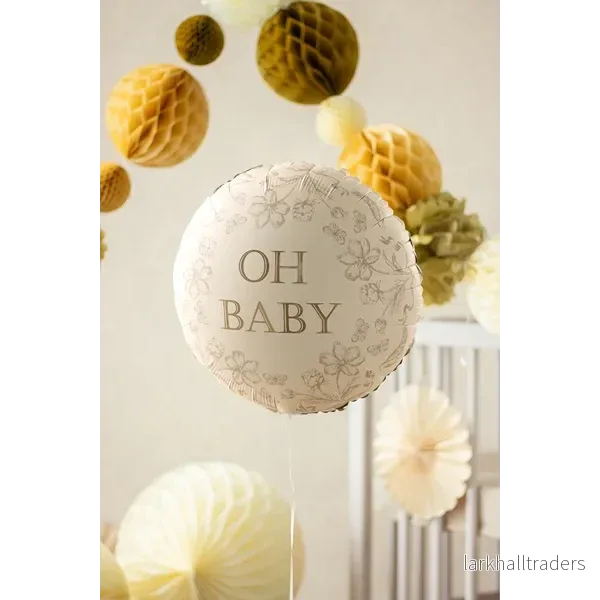 Folieballong, Oh baby 35x35 cm - Bild 2