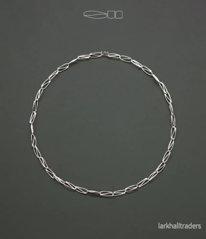 Silverkedjehalsband - Bild 2