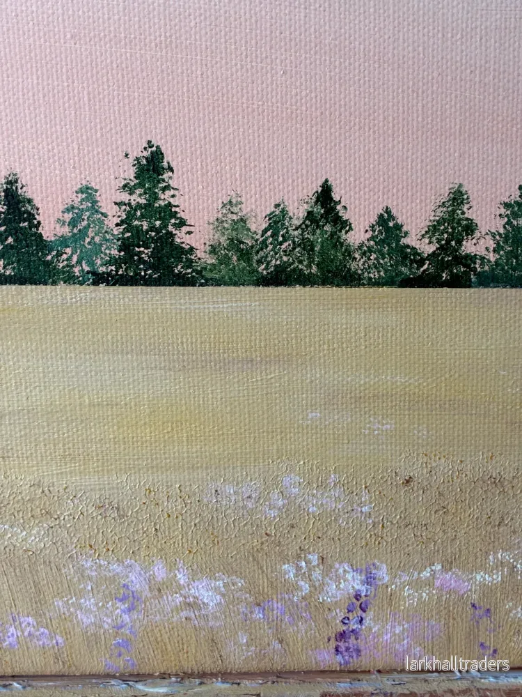 ”Midsummer Eve” Original målning - Bild 2