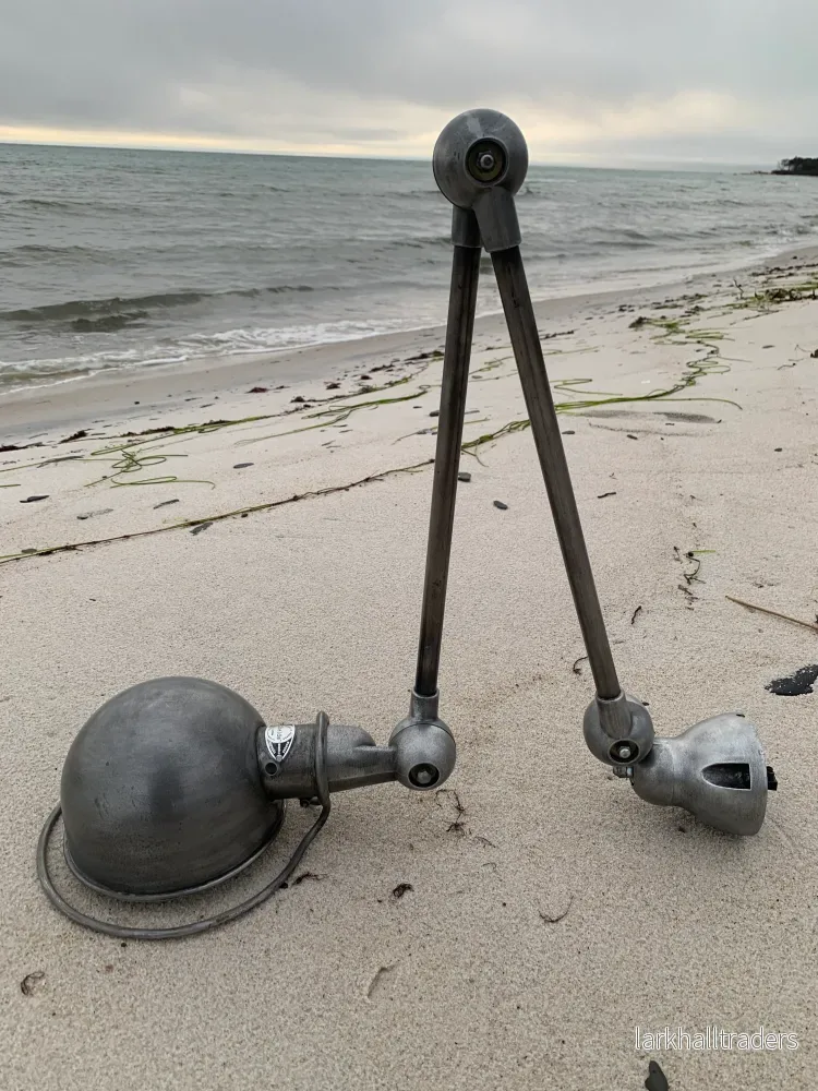 Jieldé vägg/taklampa – Mörk metall